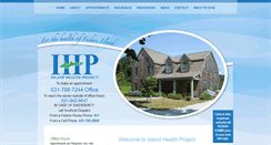 Desktop Screenshot of islandhealthproject.com